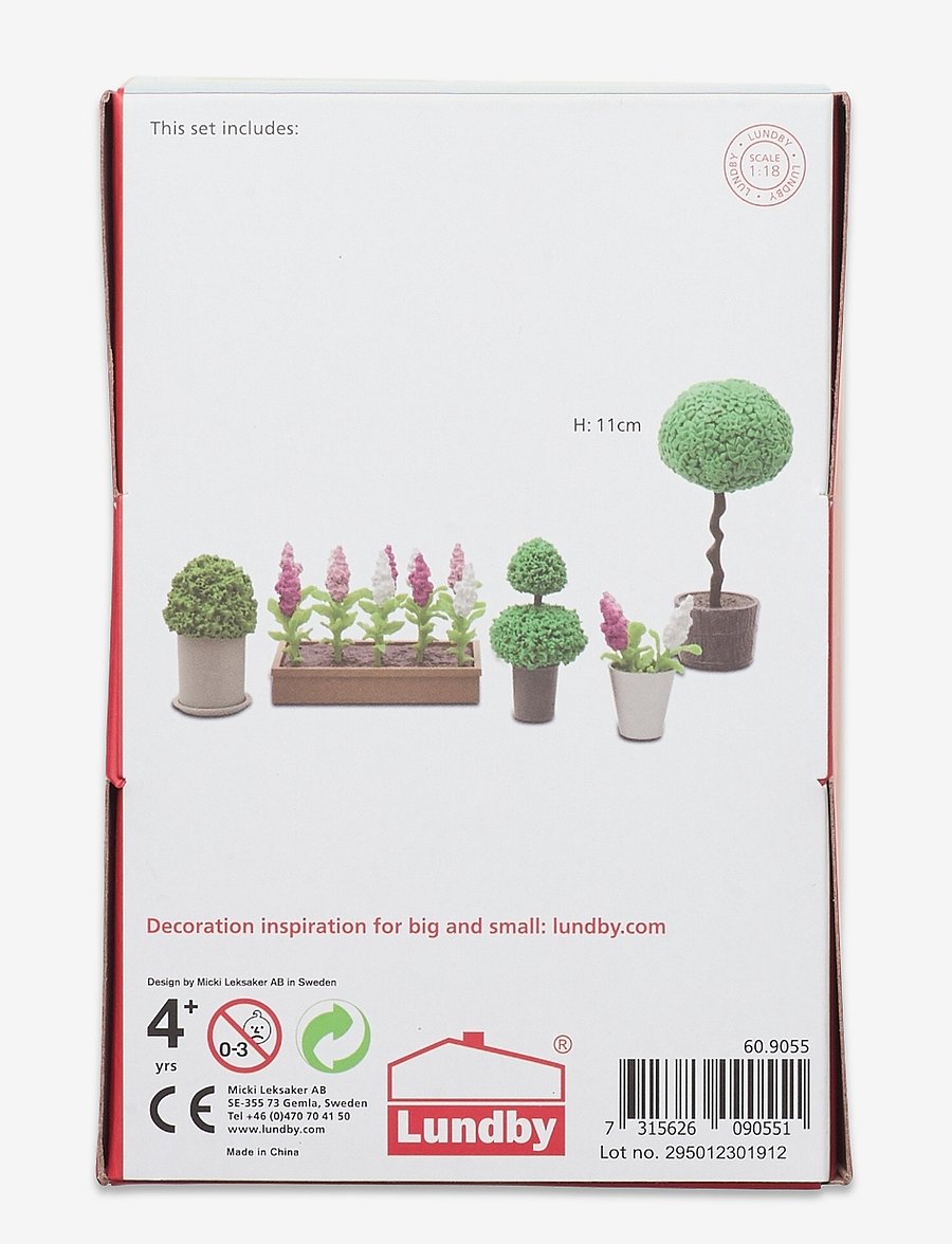 Lundby - LUNDBY BLOMSTERSET - tillbehör till dockhus - multi - 2