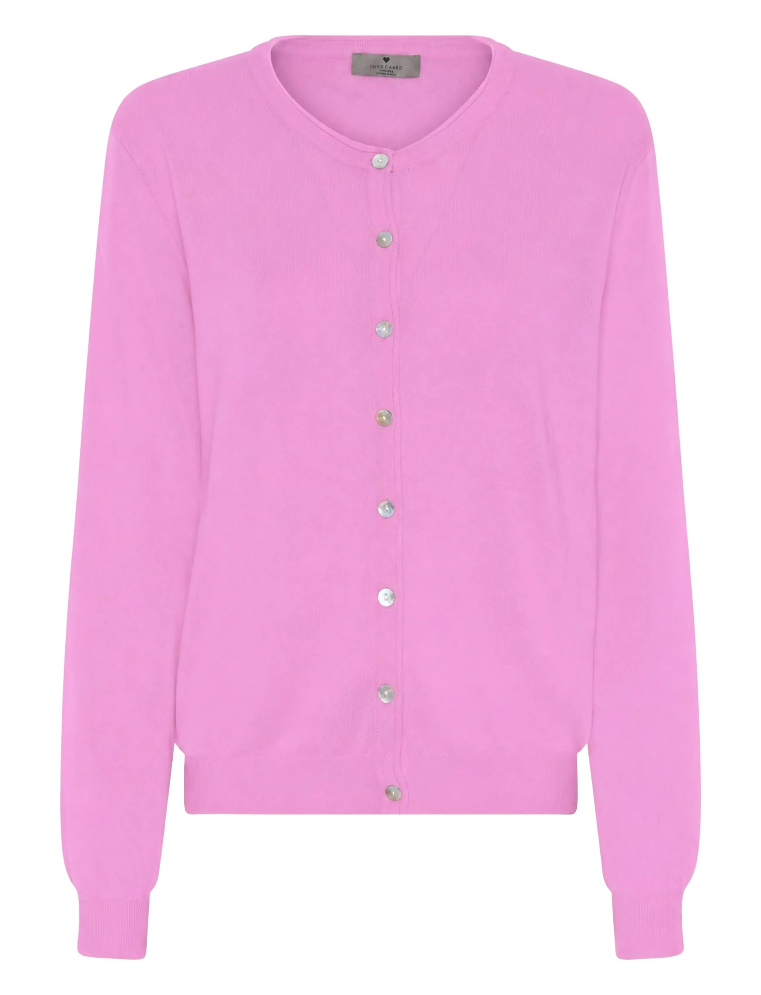 Lundgaard Cardigan - Cardigans - PINK / pink/rose