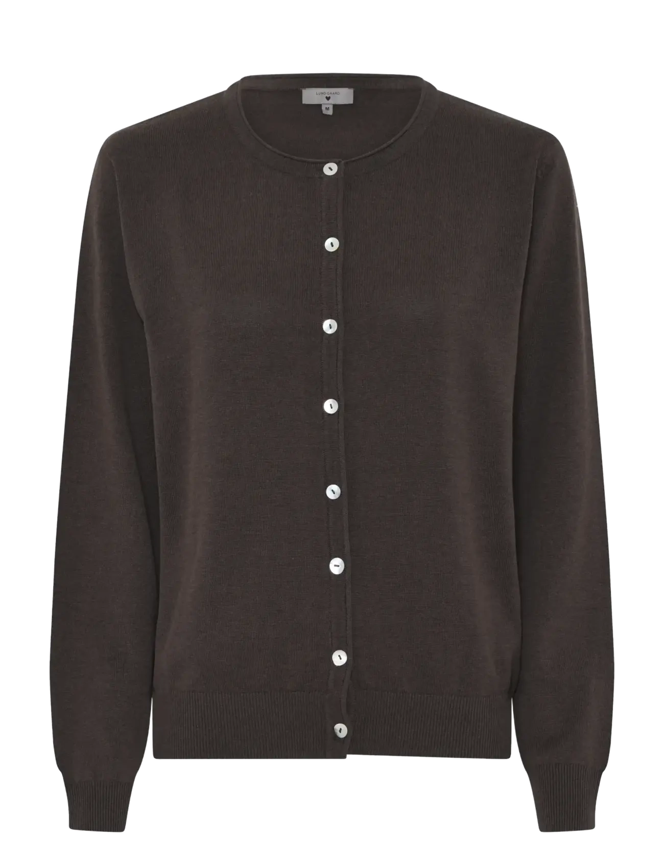 Lundgaard Cardigan - Lundgaard - DK. BROWN / brown