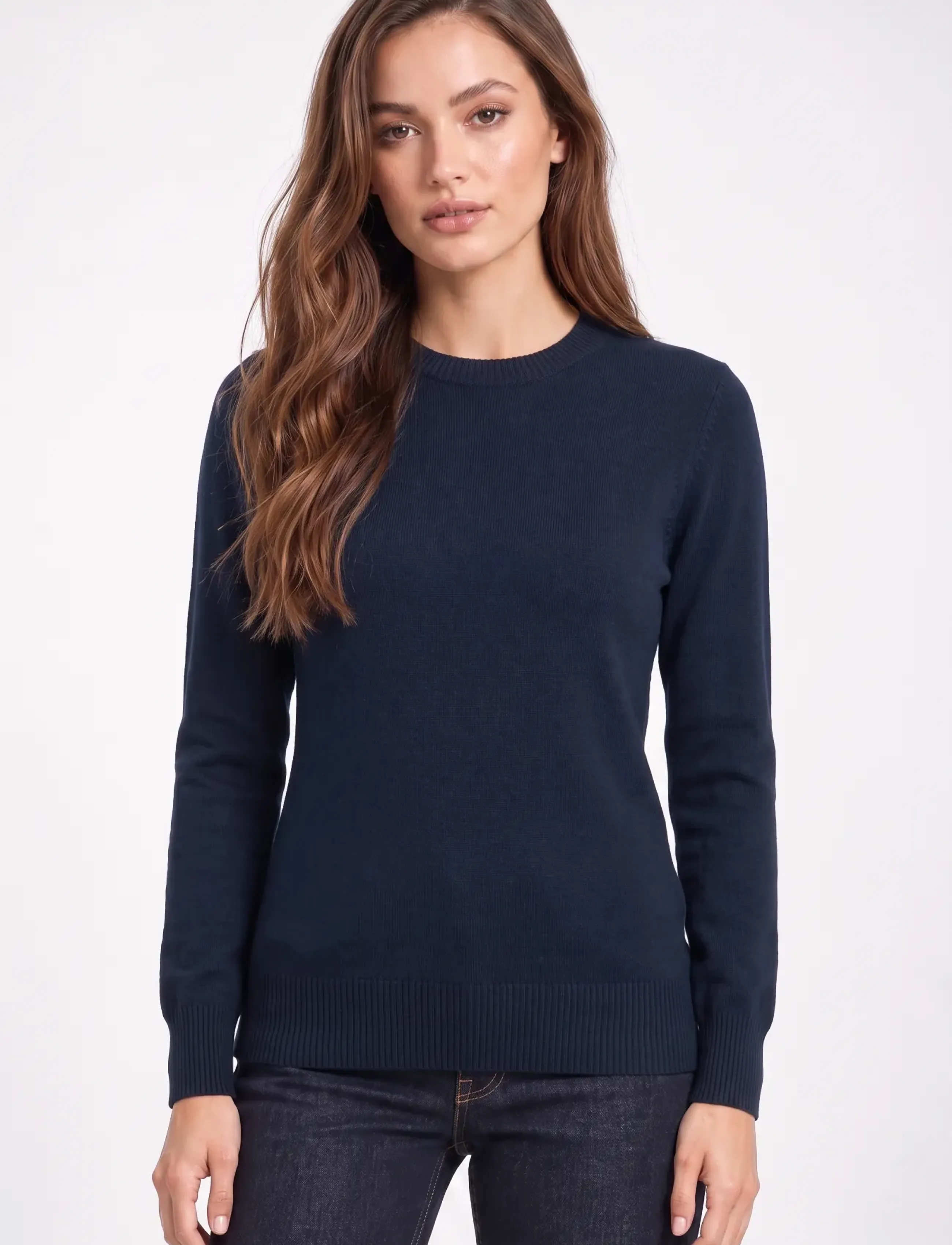 Lundgaard - O-neck sweater - herbstliche kleidung - dark navy - 0