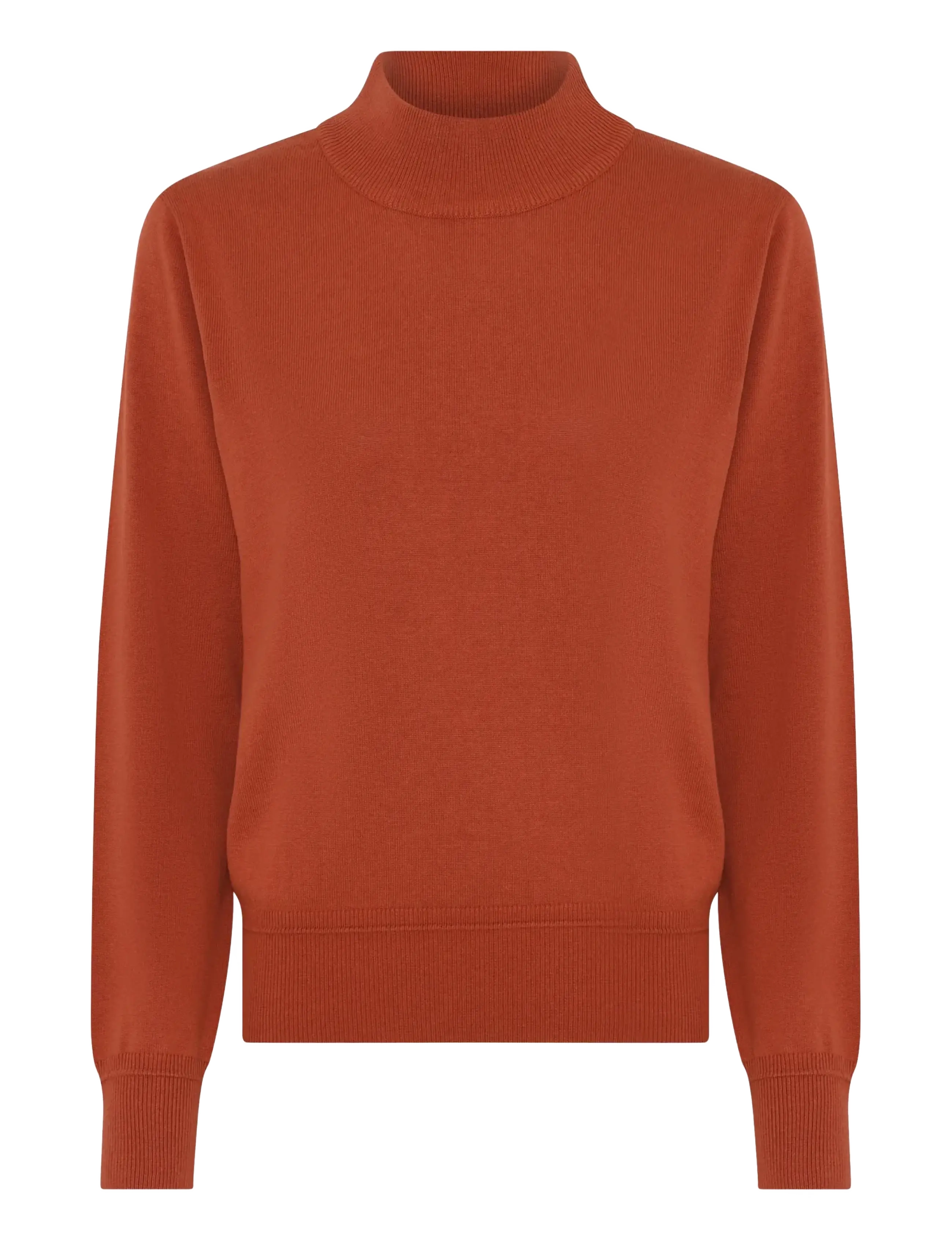 Lundgaard Turtleneck sweater - Lundgaard - BRICK / orange