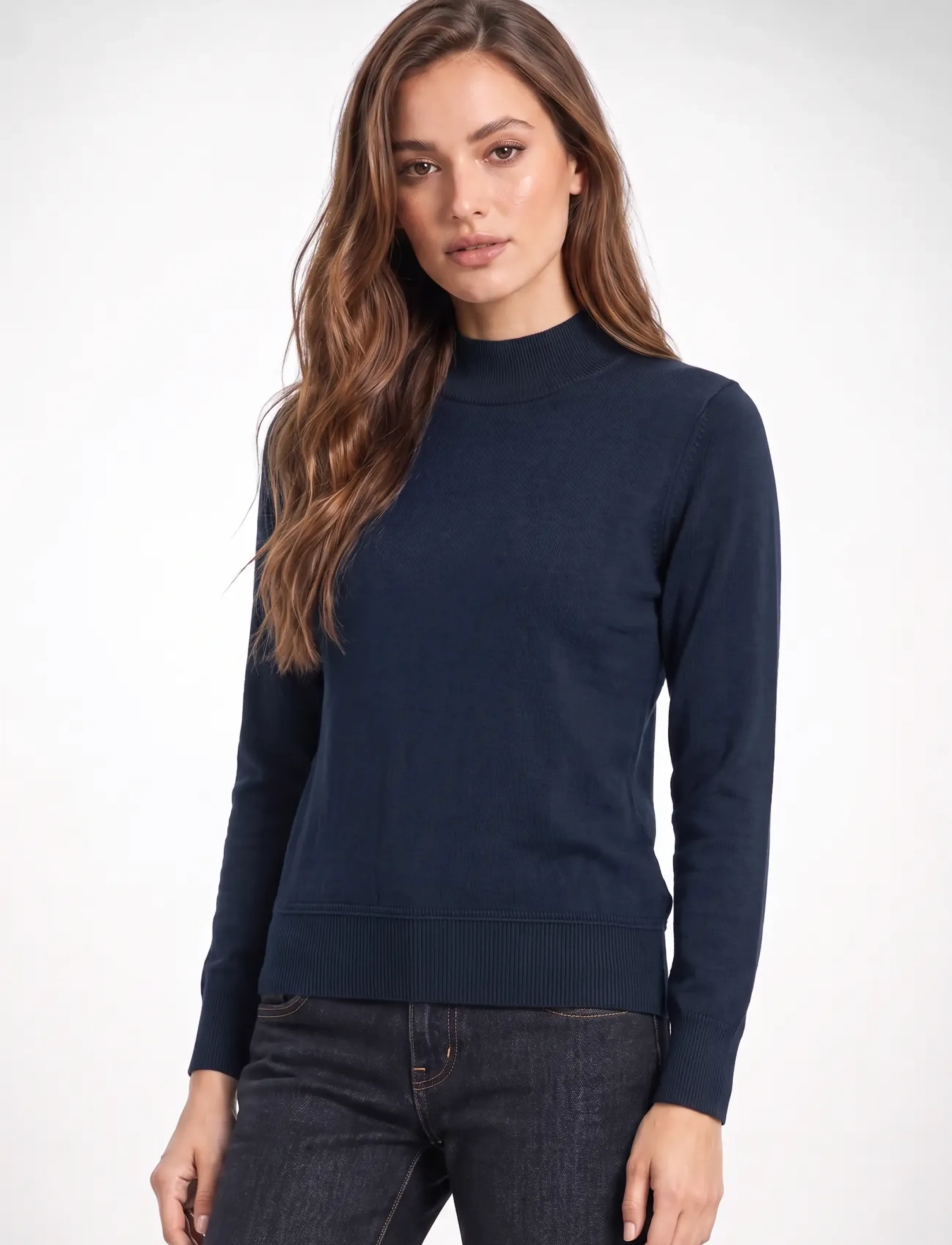 Lundgaard - Turtleneck sweater - herbstliche kleidung - dark navy - 0