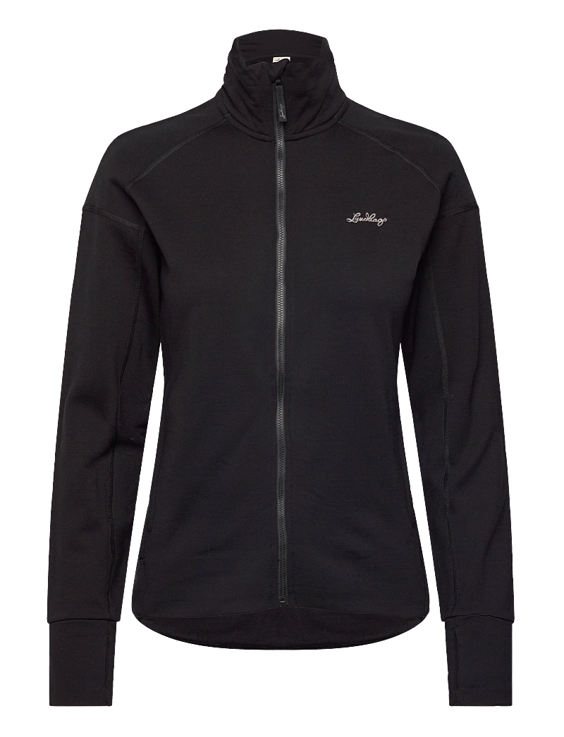 Lundhags - Ullto Merino Ws Full Zip - fleece og mellemlag - 900-black - 0
