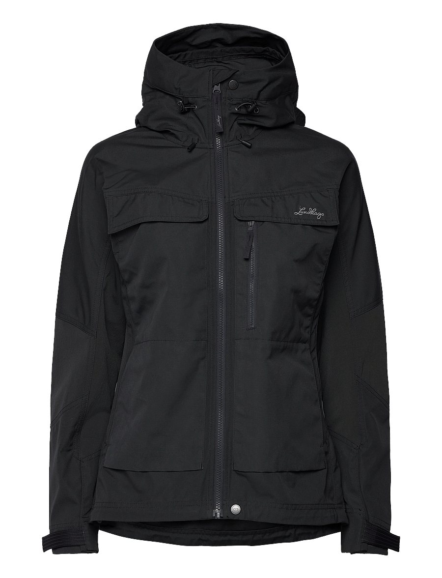 Lundhags - Authentic Ws Jacket - välijoped - 890-charcoal - 0