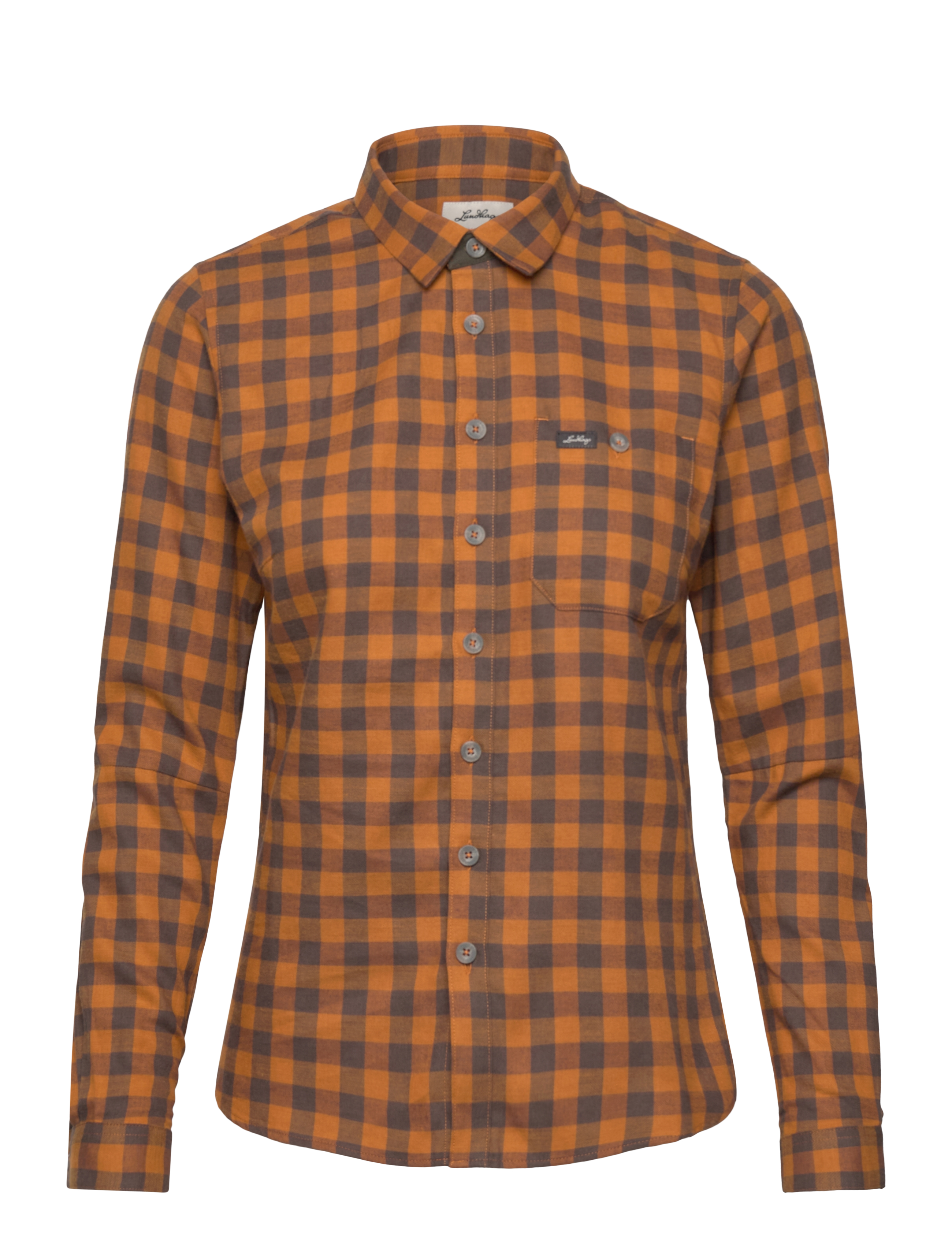 LUNDHAGS Ekren Ws Ls Shirt Gold - XS - Damen