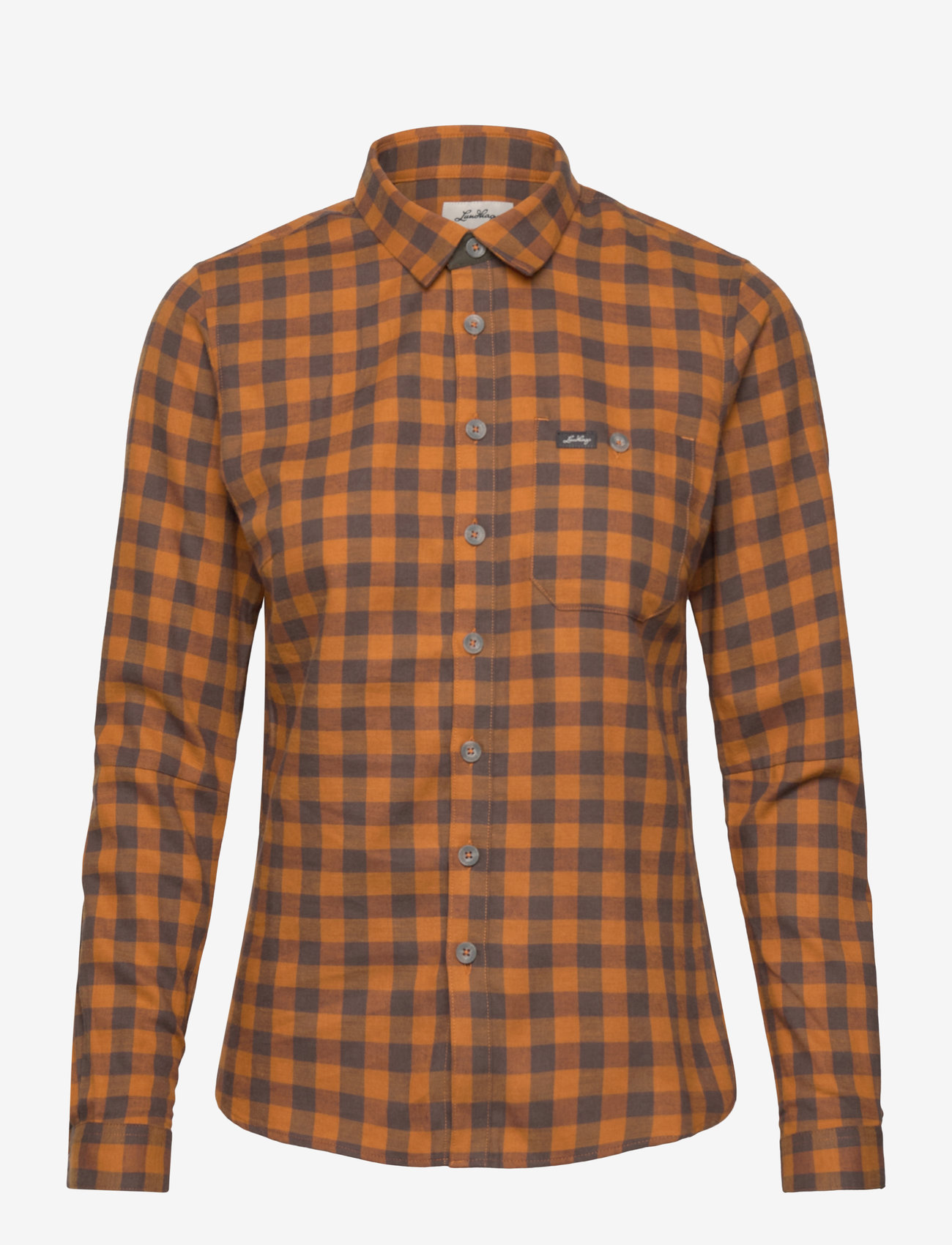 Lundhags - Ekren Ws LS Shirt - skjorter - 006-dark gold - 0