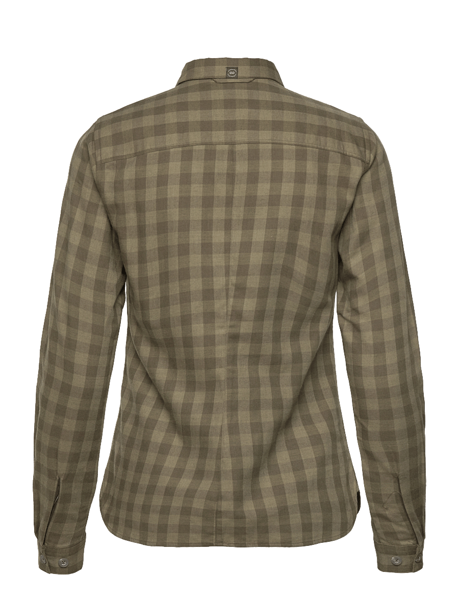 Lundhags - Ekren Ws LS Shirt - särgid - 640-clover - 1