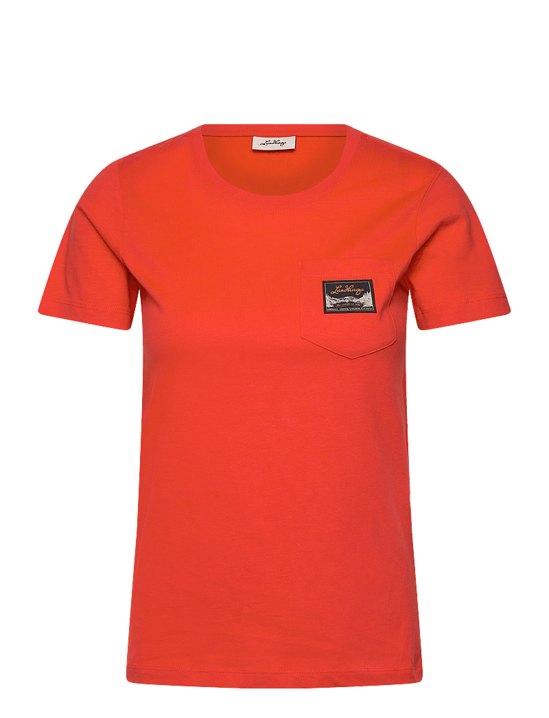 Lundhags - Knak Ws Tee - t-shirts - 250-lively red - 0