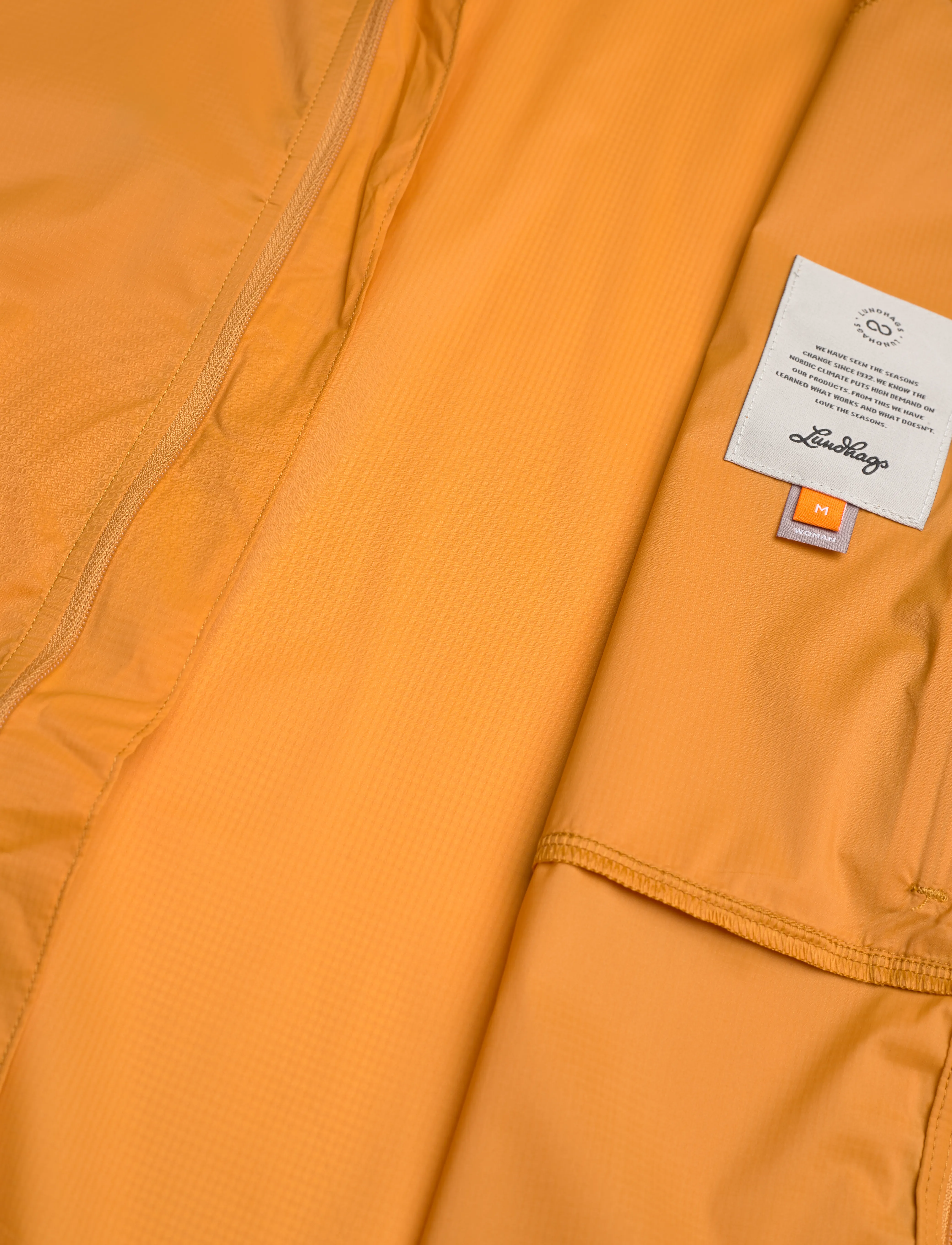 Lundhags - Tived Light Wind Jacket W - vabaõhu- ja vihmajoped - 206-gold - 3