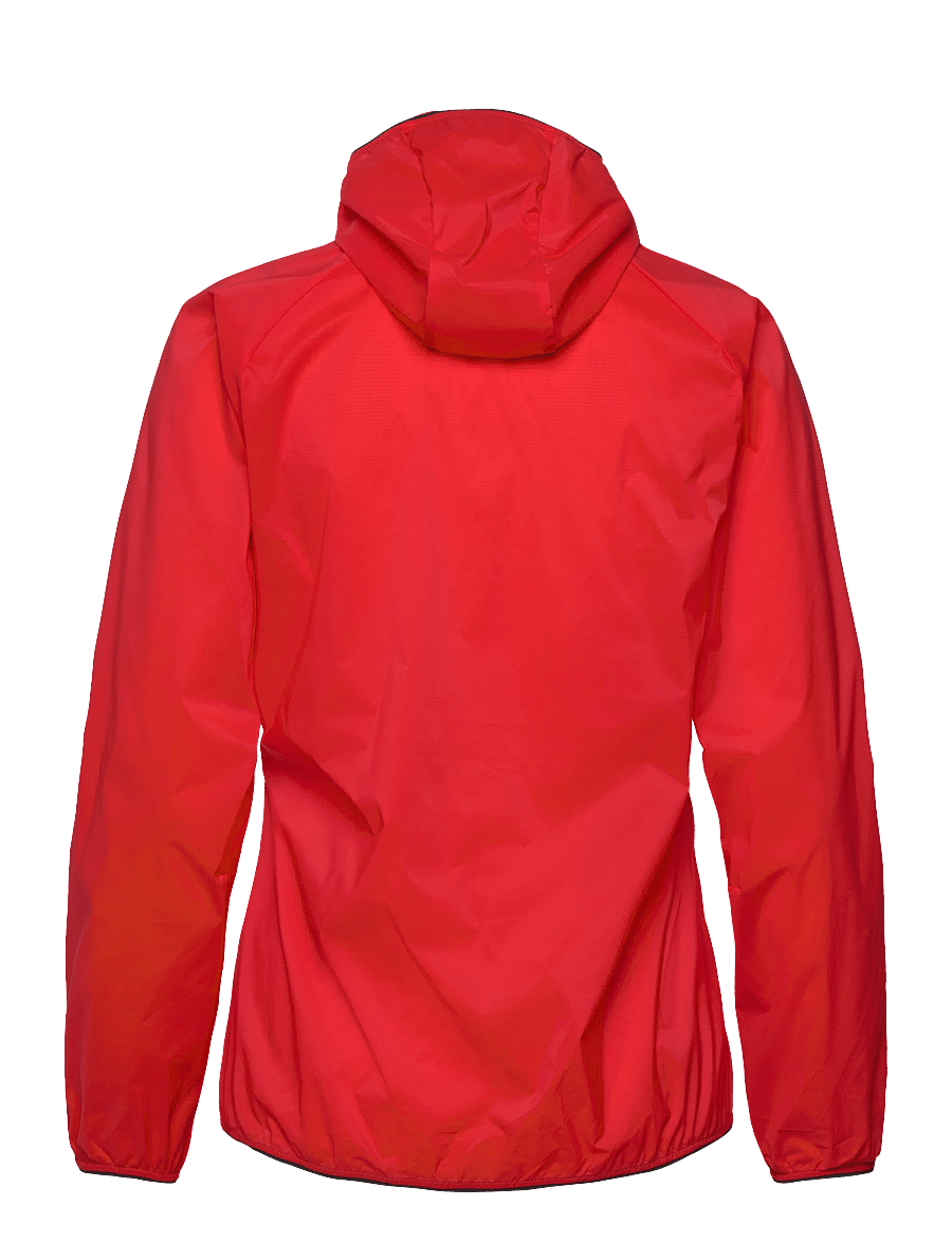 Lundhags - Tived Light Wind Jacket W - friluftsjackor - 250-lively red - 1