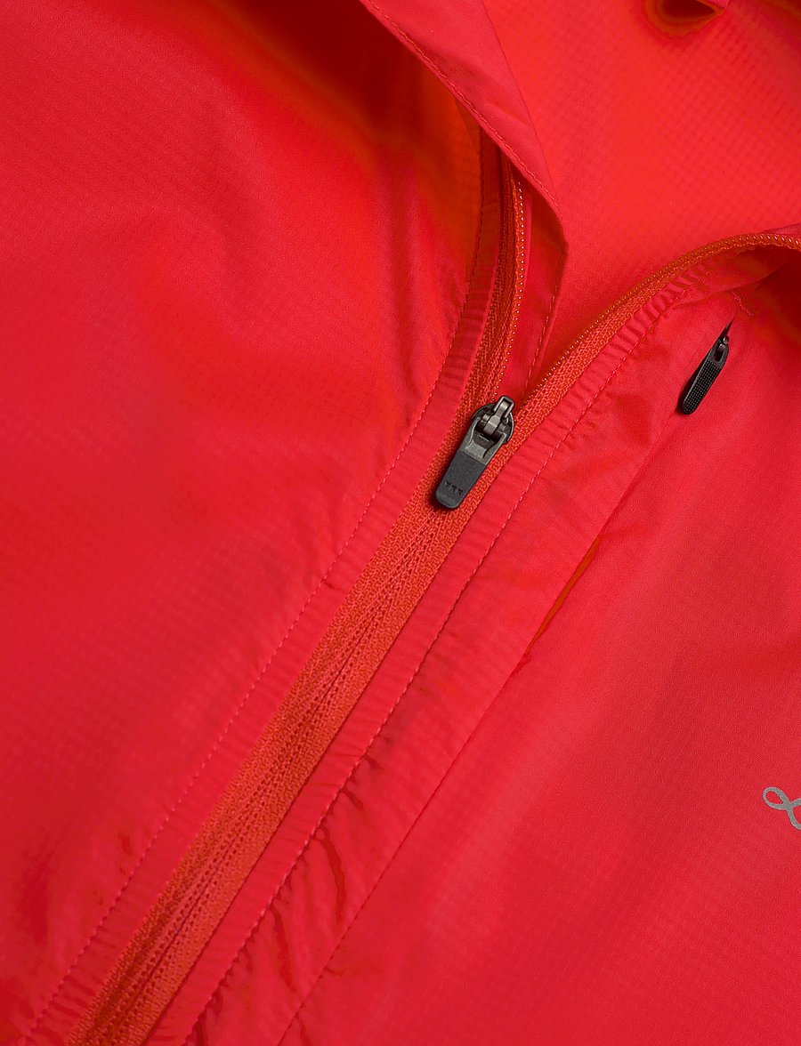 Lundhags - Tived Light Wind Jacket W - friluftsjackor - 250-lively red - 2