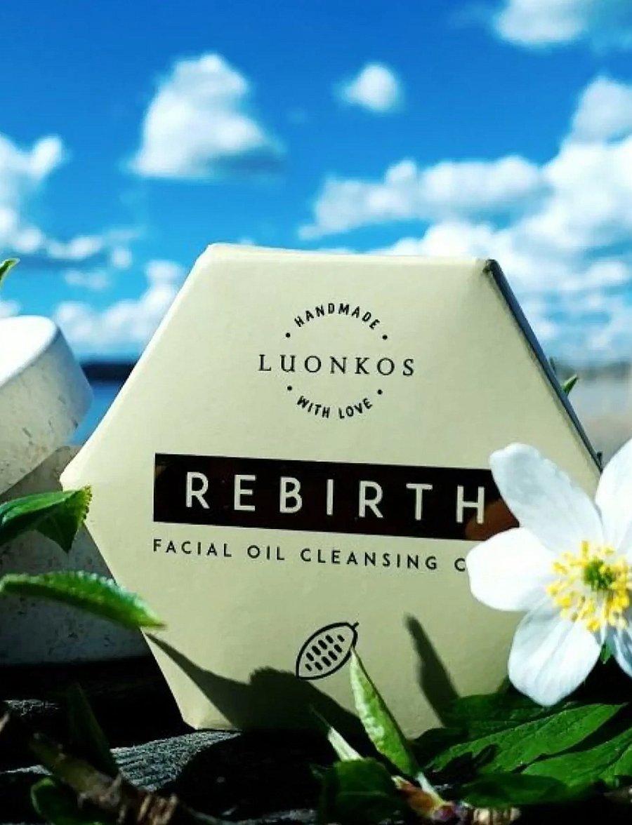 Luonkos - Rebirth facial oil cleansing cake - reinigingsolies - brown - 0