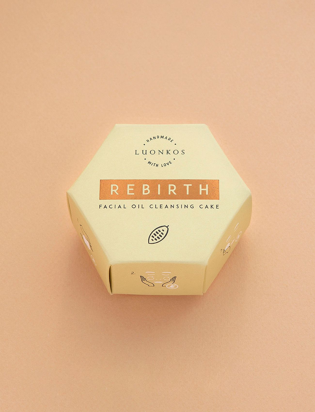 Luonkos - Rebirth  facial oil cleansing cake - rengöringsolja - brown - 3