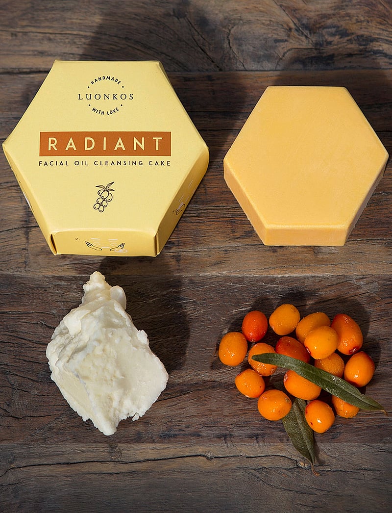 Luonkos - Radiant facial oil cleansing cake - reinigingsolies - yellow - 2