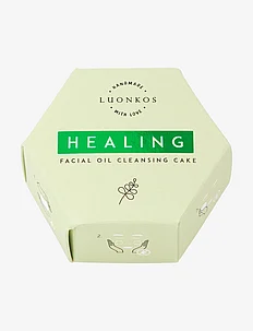 Healing facial oil cleansing cake, Luonkos