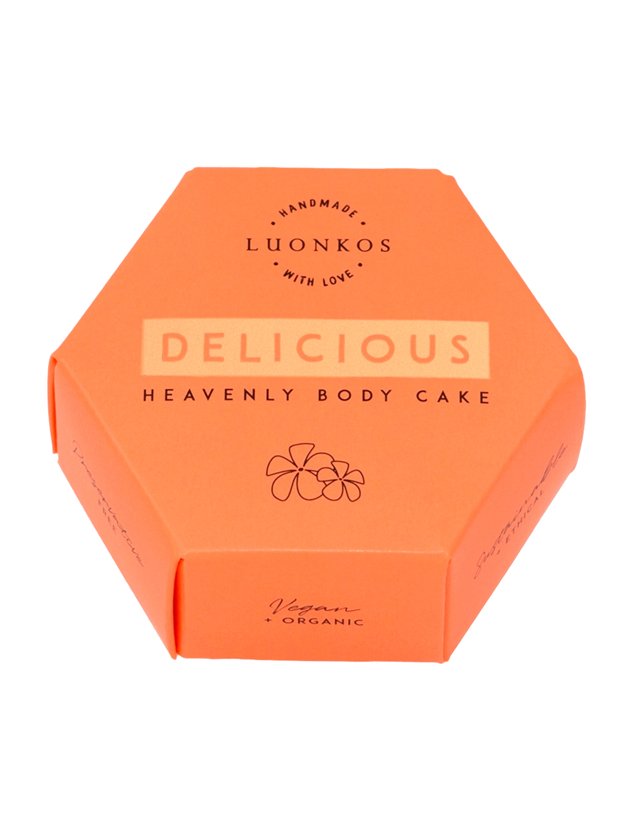 Luonkos Delicious Heavenly Body Oil Cake, Body Vinegar & Dressing Bottless, Pink, Str: 60 ml