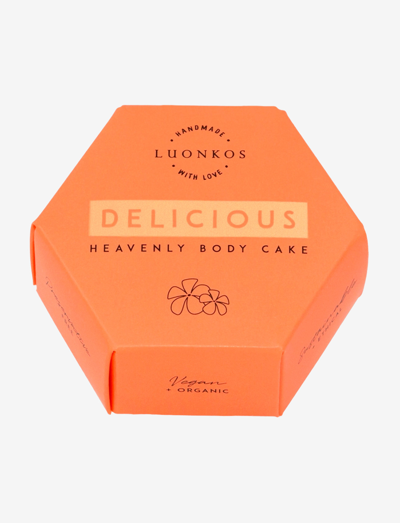 Luonkos - Delicious heavenly body oil cake - rejsestørrelser & kits  - pink - 1