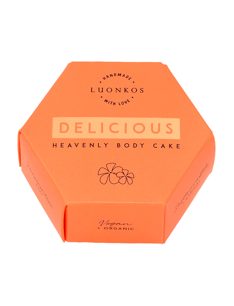 Luonkos - Delicious heavenly body oil cake - travel sizes & kits - pink - 1