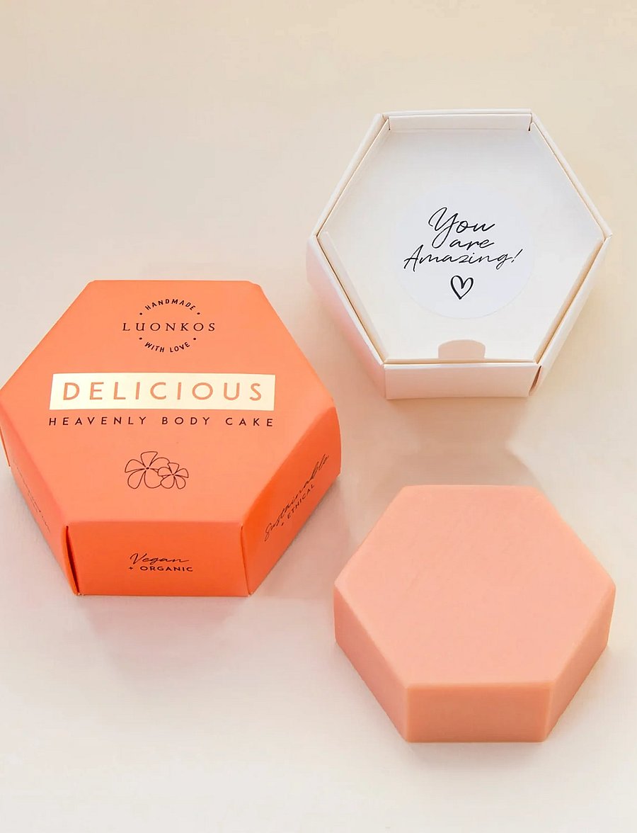 Luonkos - Delicious heavenly body oil cake - reisisuuruses tooted ja komplektid - pink - 3
