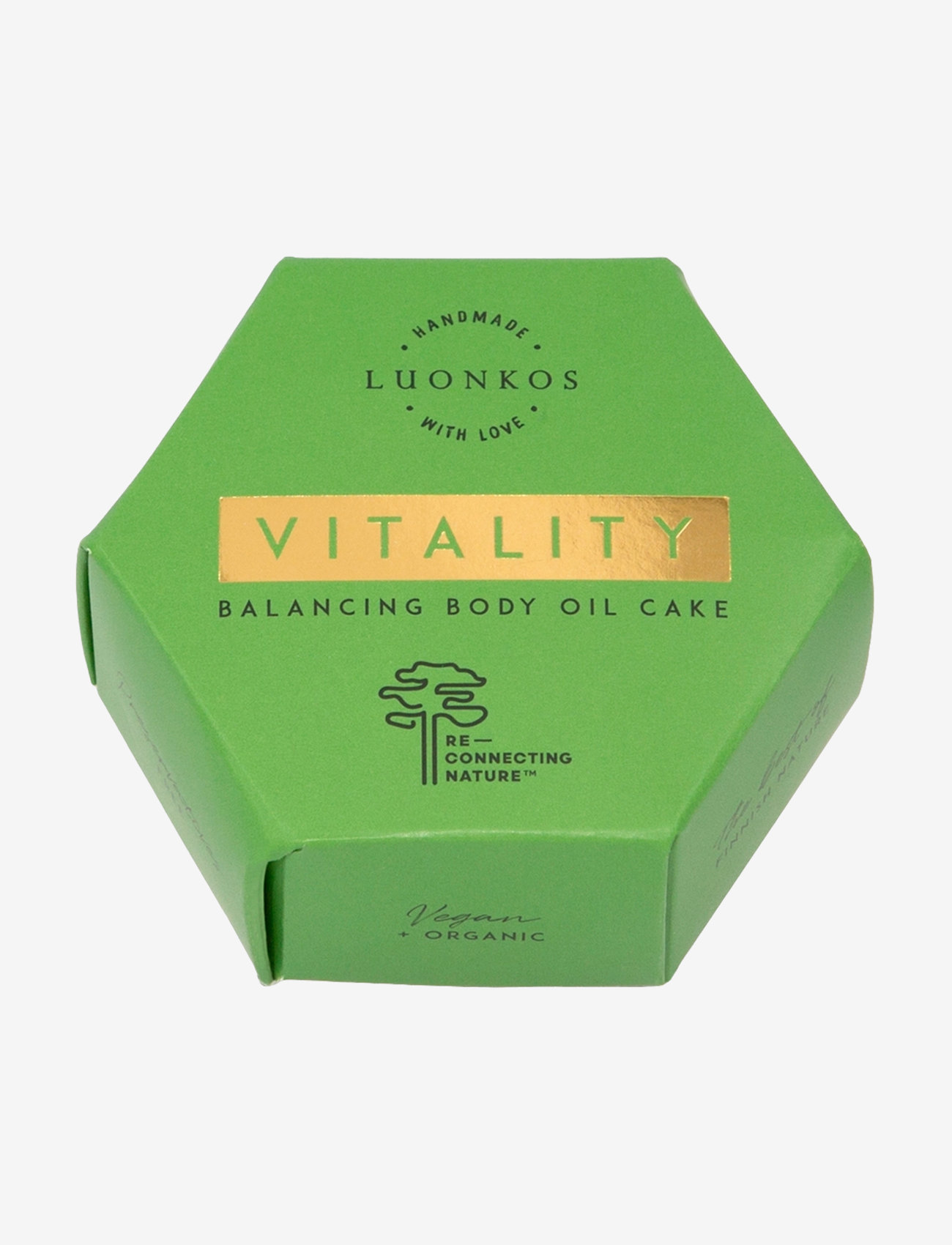 Luonkos - Vitality balancing body oil cake, forest microbes - reisisuuruses tooted ja komplektid - brown - 0