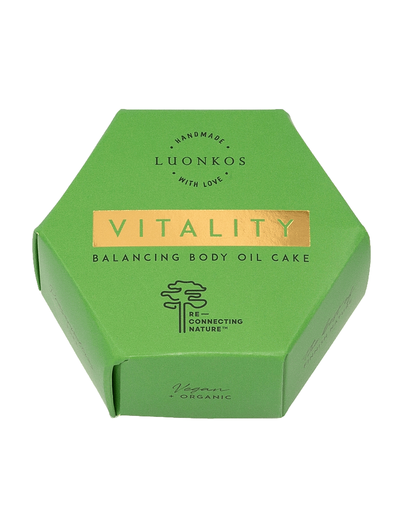 Luonkos - Vitality balancing body oil cake, forest microbes - reisisuuruses tooted ja komplektid - brown - 0