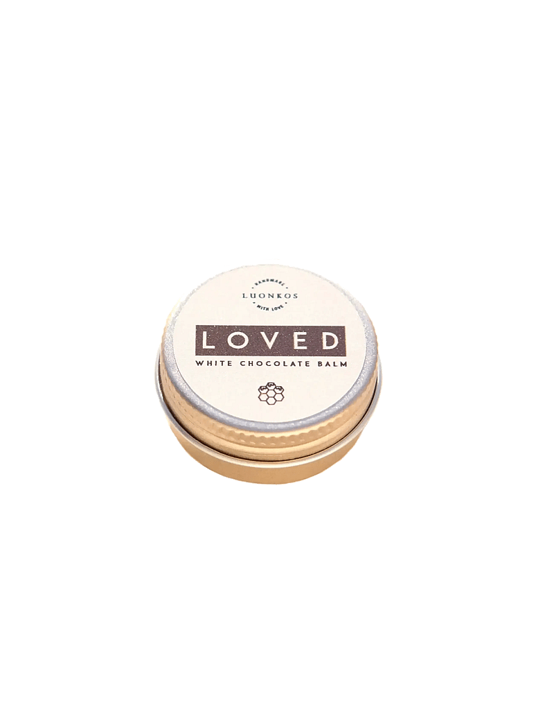 Luonkos - Loved white chocolate balm 10 ml - huulepalsamid - white - 0