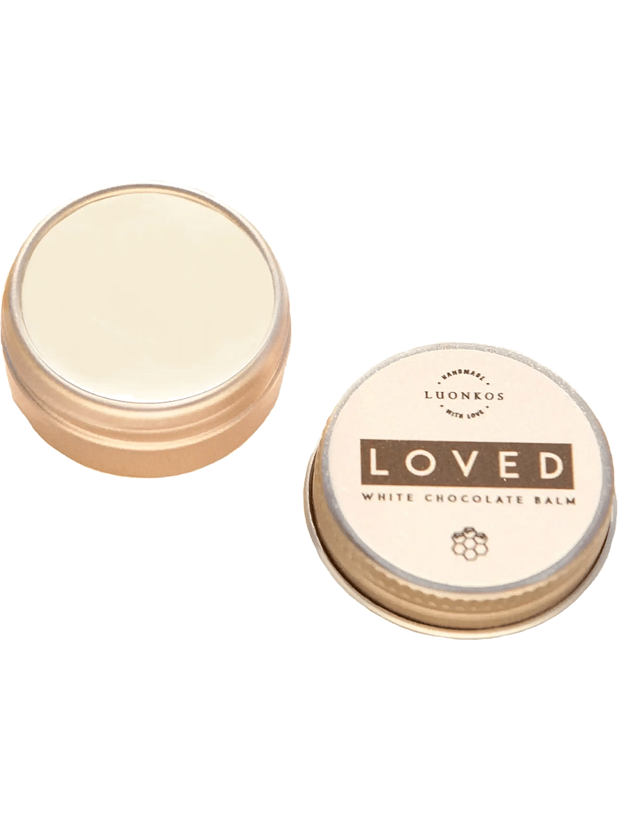 Luonkos - Loved white chocolate balm 10 ml - huulepalsamid - white - 1