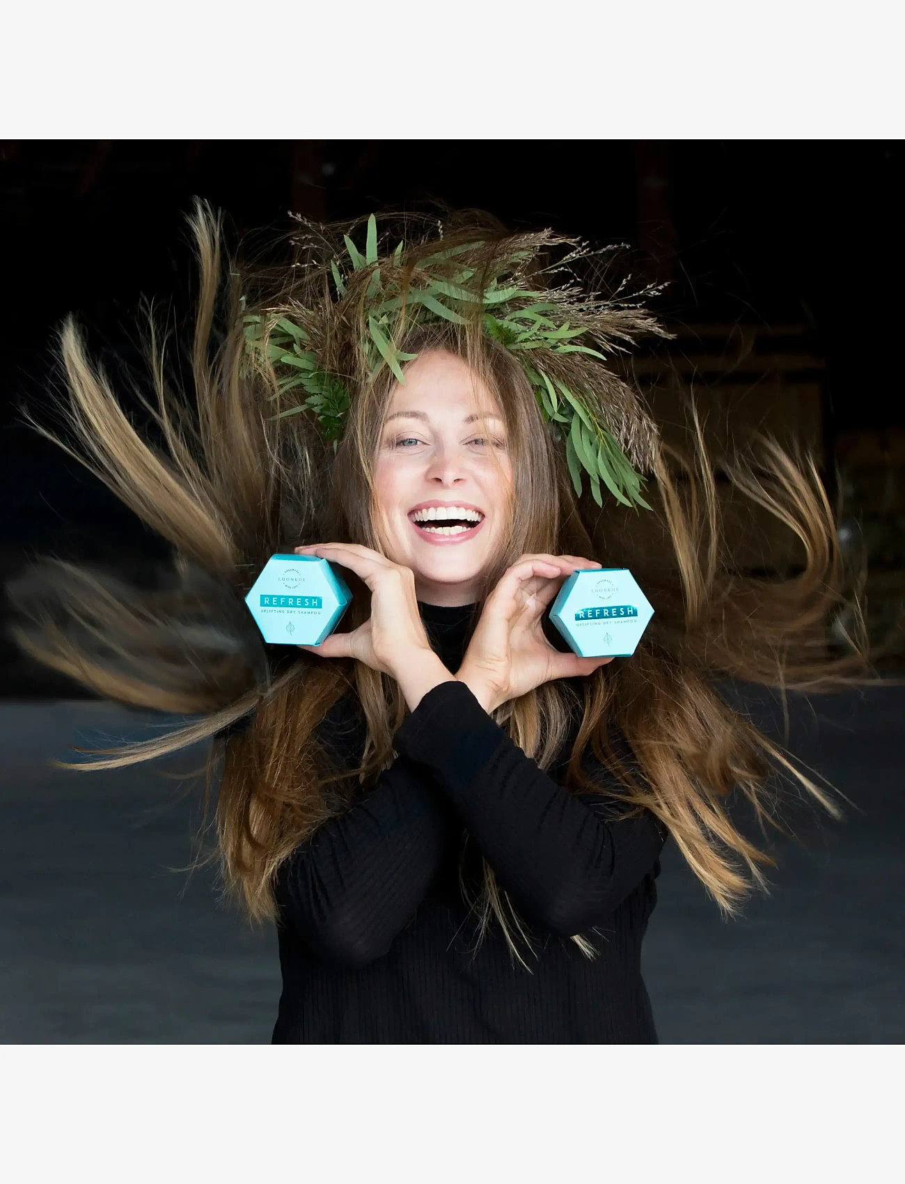 Luonkos - Refresh uplifting dry shampoo - torrschampo - grey - 2