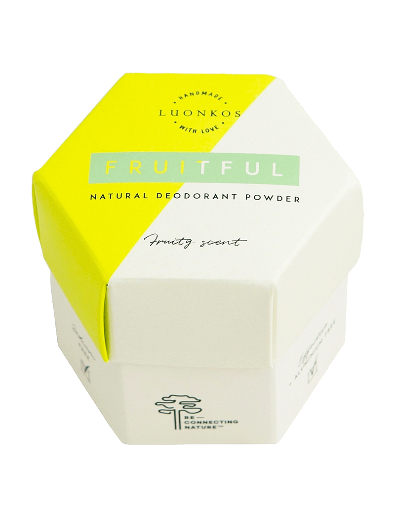 Luonkos - Fruitful deodorant powder, fruity scent, forest microbes - pulgad ja kreemid - clear - 1