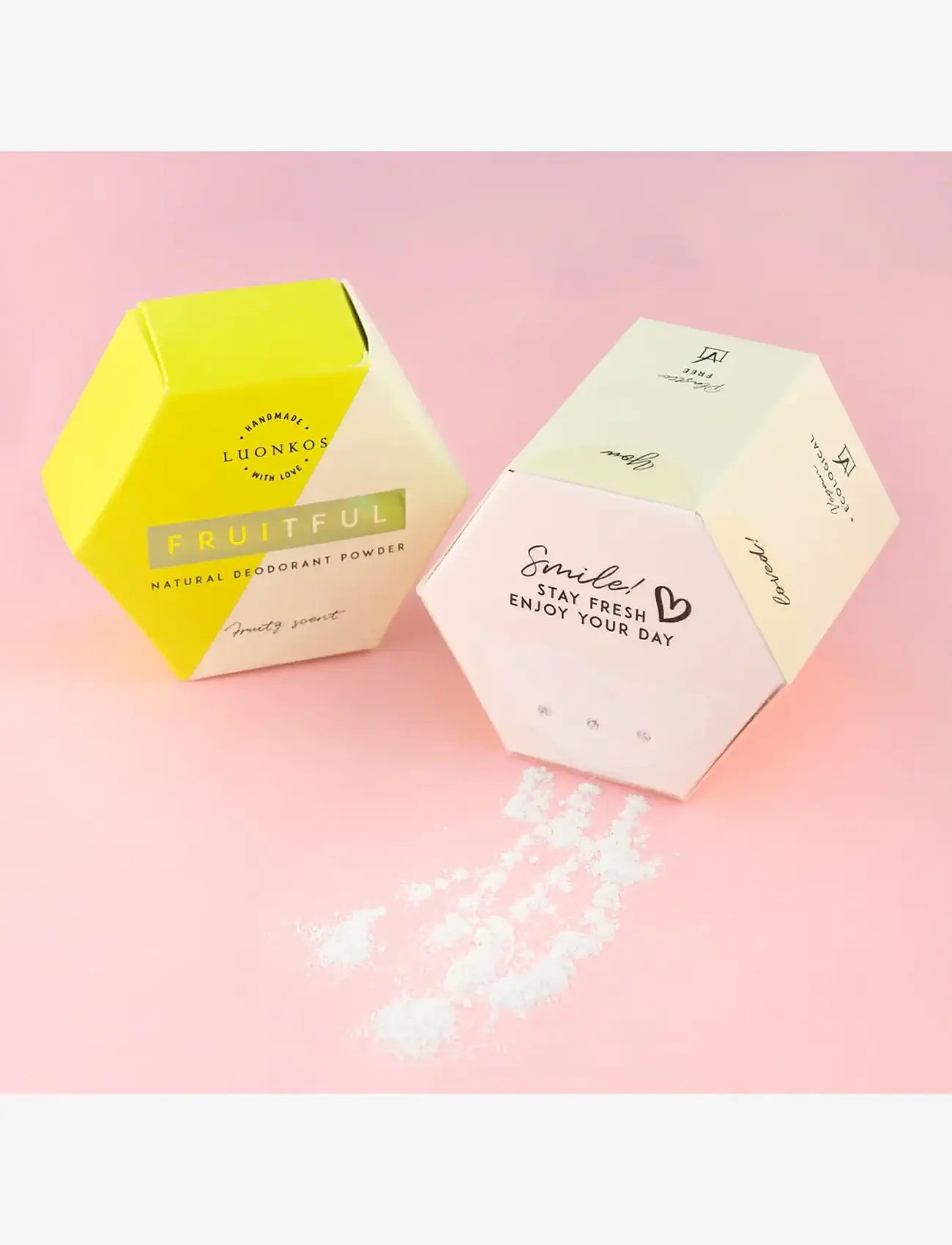 Luonkos - Fruitful deodorant powder, fruity scent, forest microbes - deostifter & cremer - clear - 2