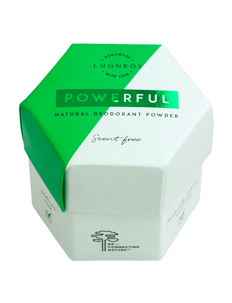 Luonkos - Powerful natural deodorant powder, scent-free, forest microbes - pulgad ja kreemid - clear - 0