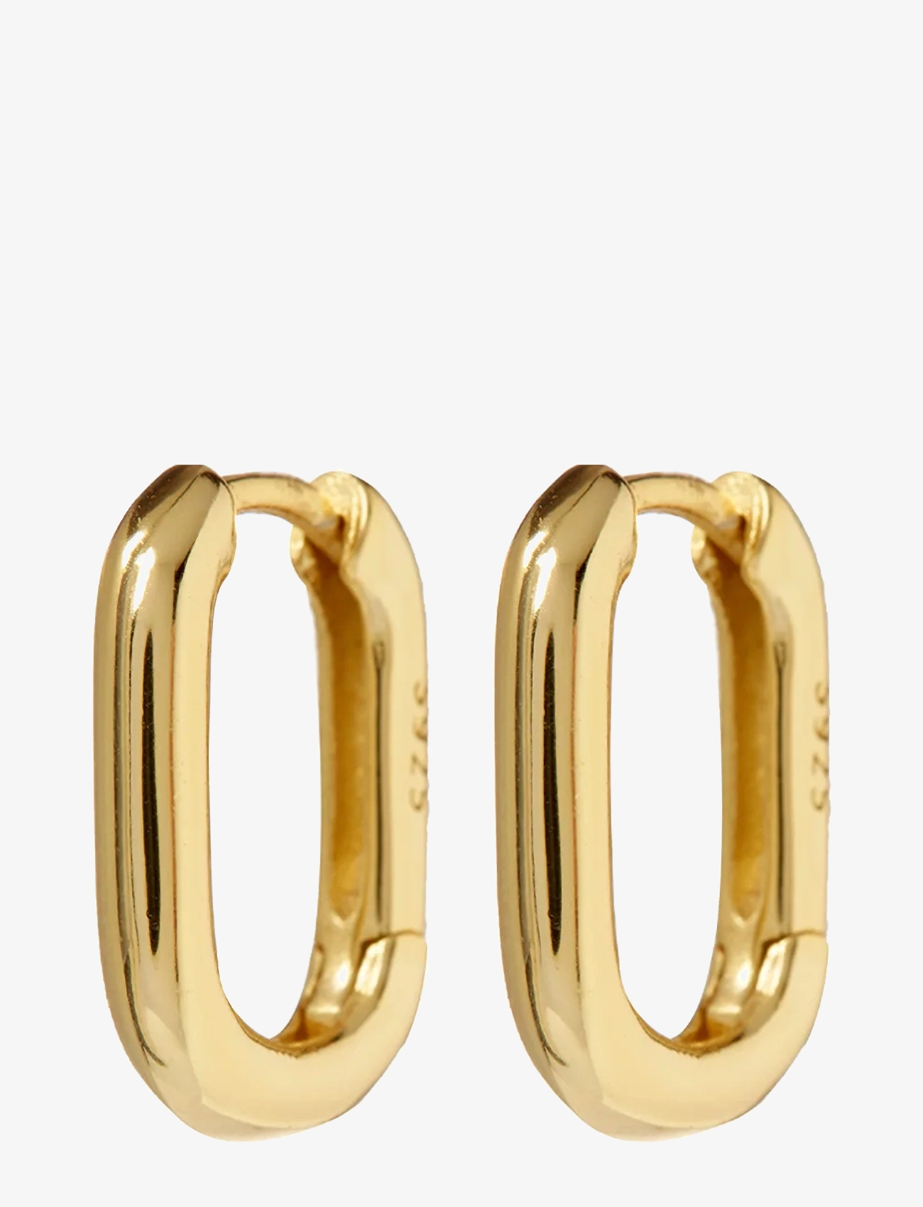 LUV AJ The Chain Link Huggies-Gold Gold - One Size - Damen