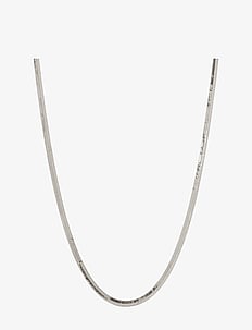 LUV AJ THE CLASSIQUE HERRINGBONE CHAIN-SILVER - Kinginõuanded - SILVER / silver