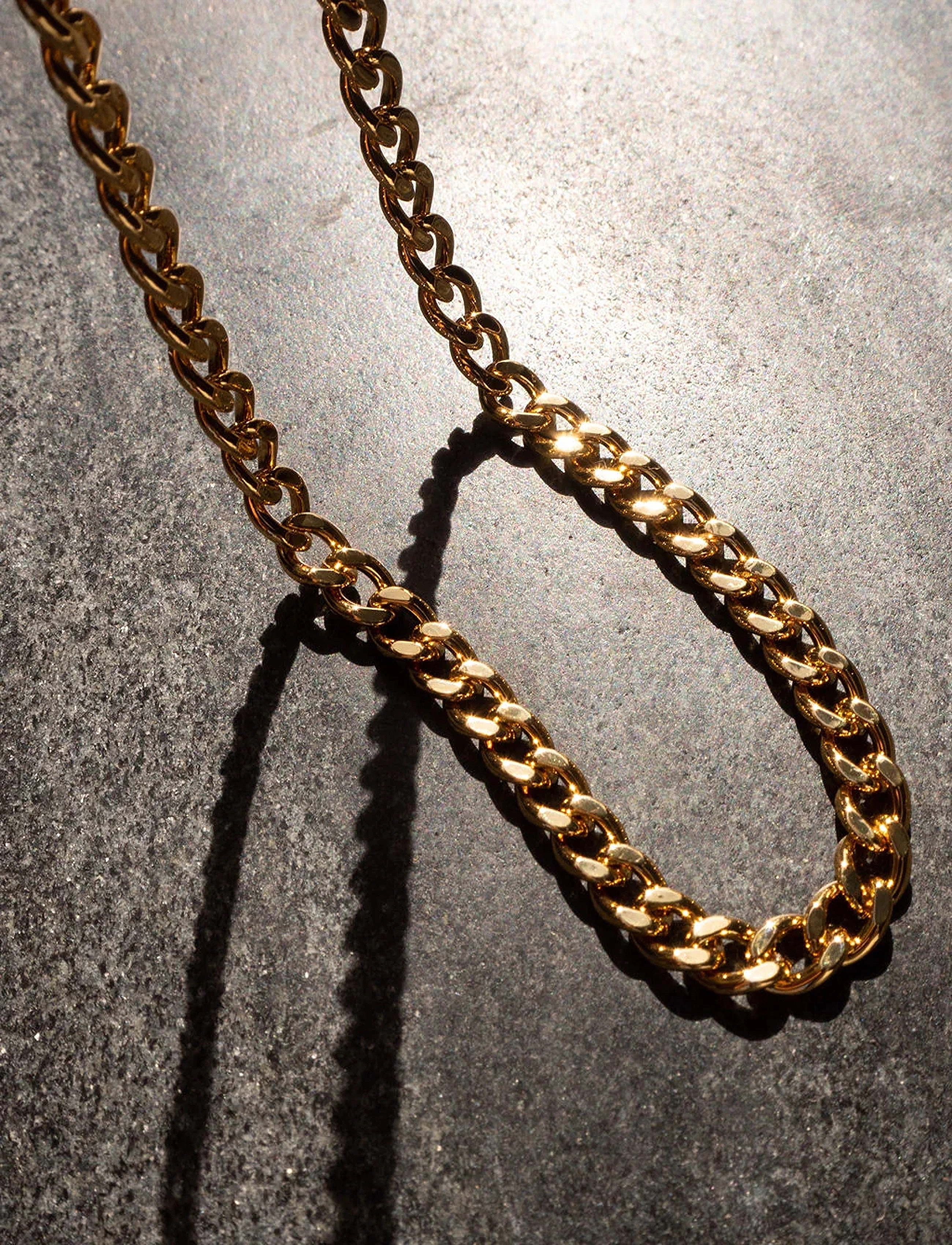 LUV AJ - THE CLASSIQUE SKINNY CURB CHAIN (5MM)-GOLD - gold - 2