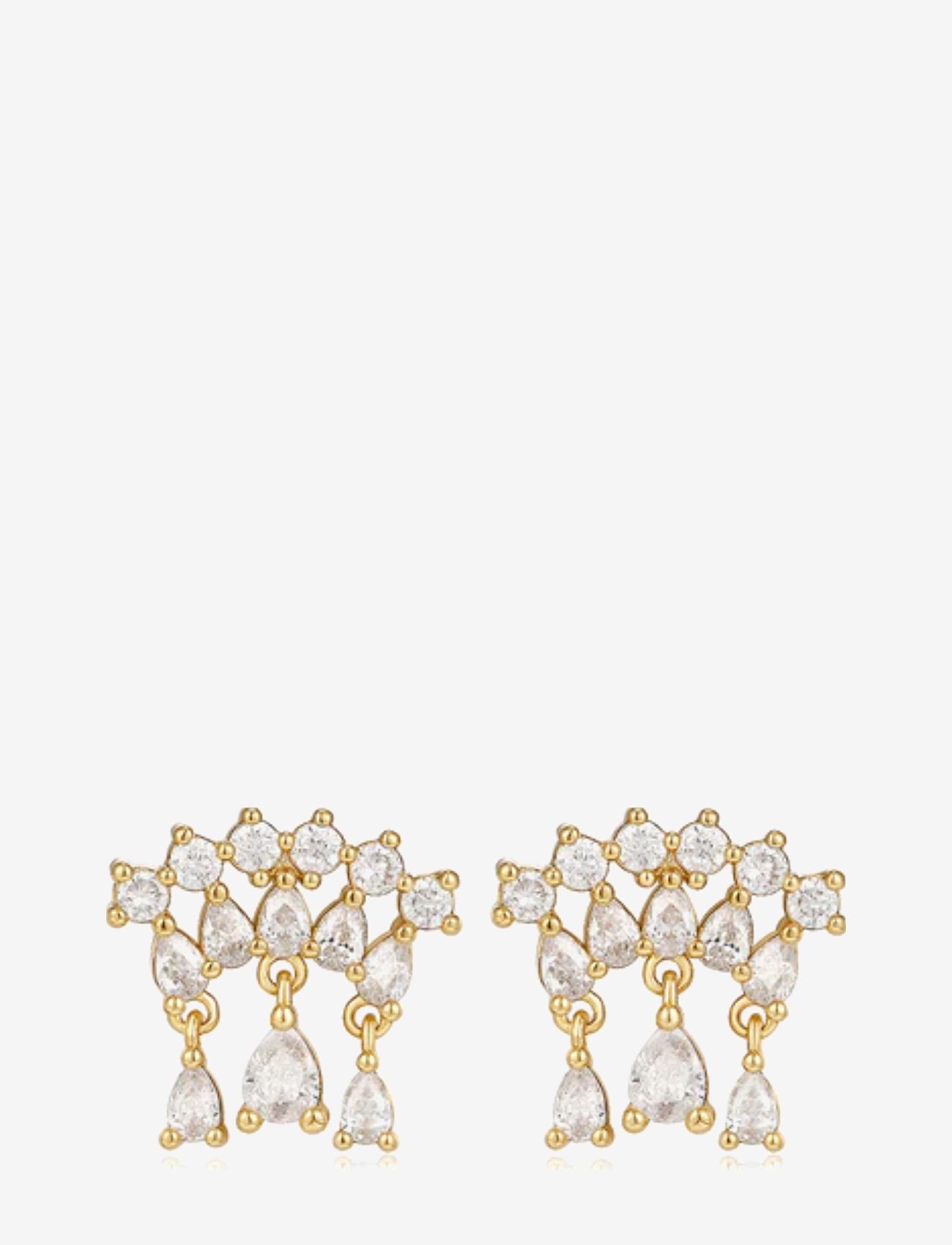 LUV AJ - Colette Shaker Studs- Gold - gold - 0