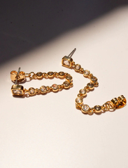 LUV AJ - The Chloe Chain Studs- Gold - hängande örhängen - gold - 2