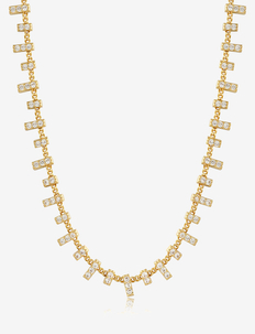 The Pave Ray Necklace- Gold, LUV AJ