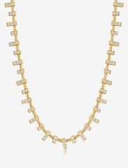 The Pave Ray Necklace- Gold - GOLD