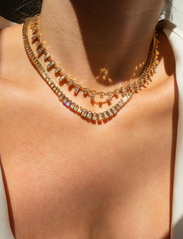 LUV AJ - The Pave Ray Necklace- Gold - gold - 3