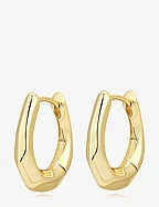 The Mini Delphine Hoops- Gold - GOLD