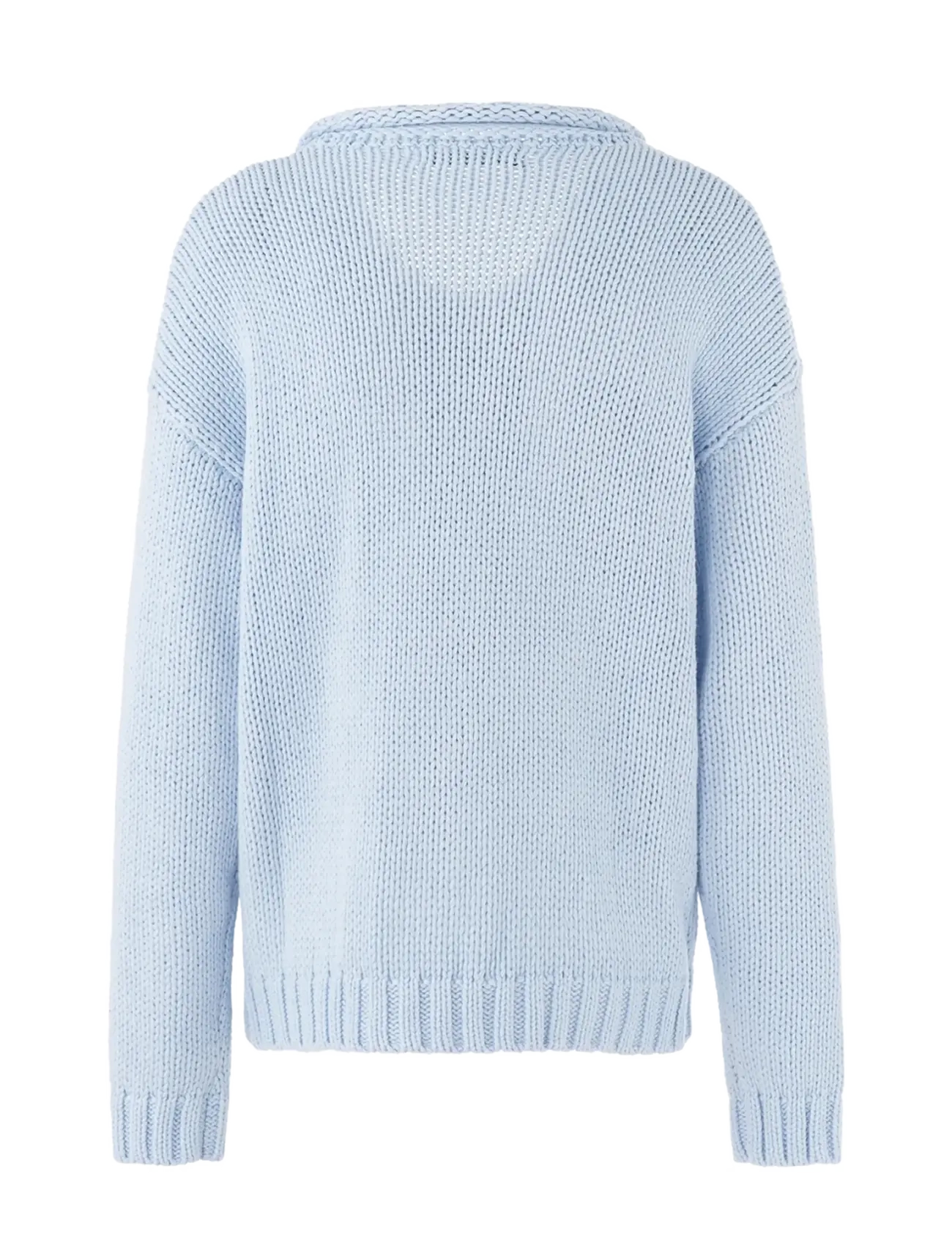 Luxzuz - Beatriz Knit - herbstliche kleidung - cerulean blue - 2