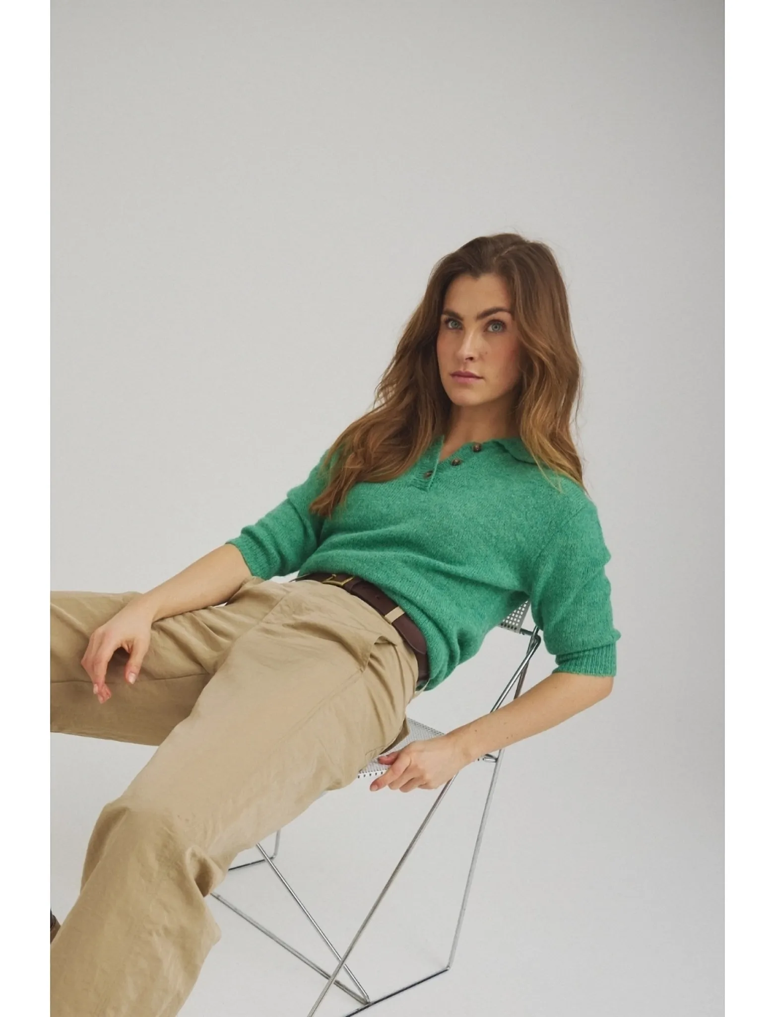 Luxzuz - Benedicta Knit - sügisesed riided - ming green - 0