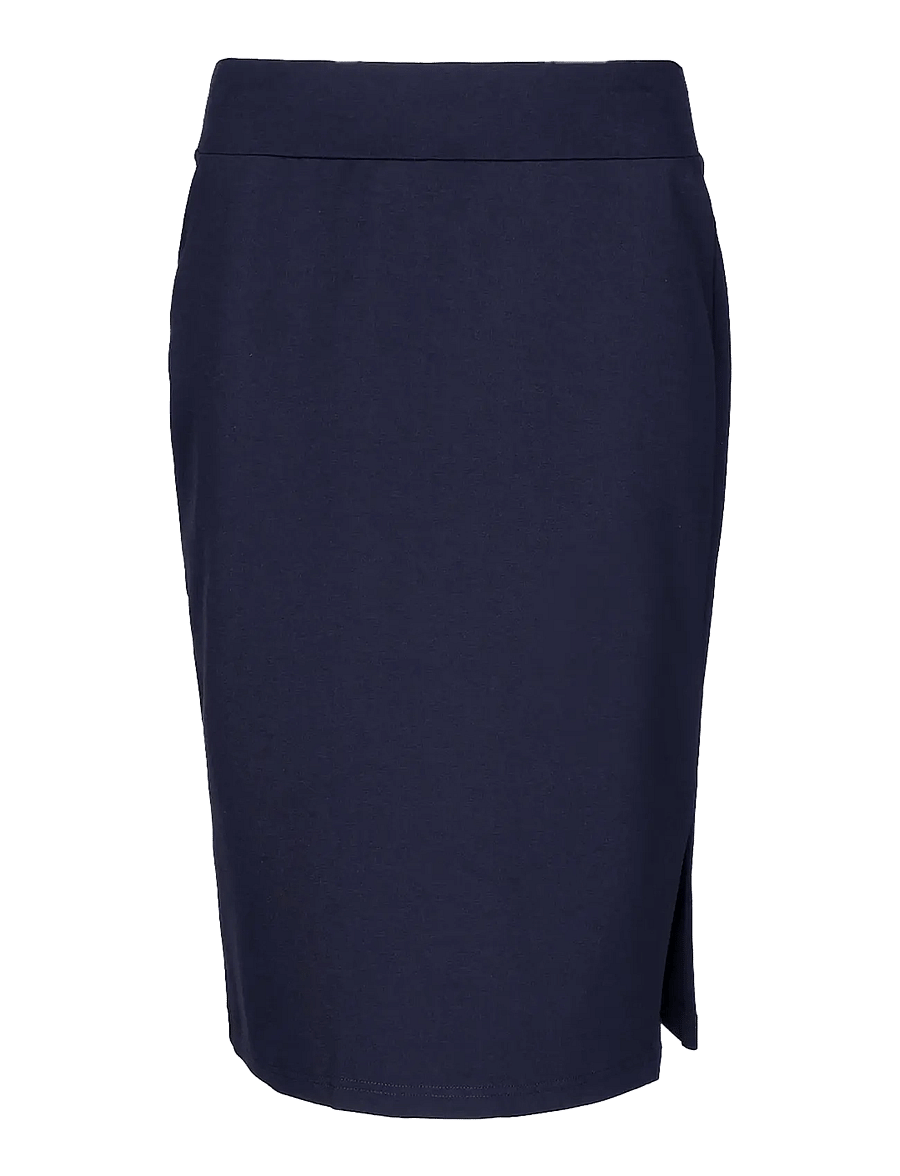 Luxzuz - Beatrix Skirt - midi-röcke - 575 navy blue - 0