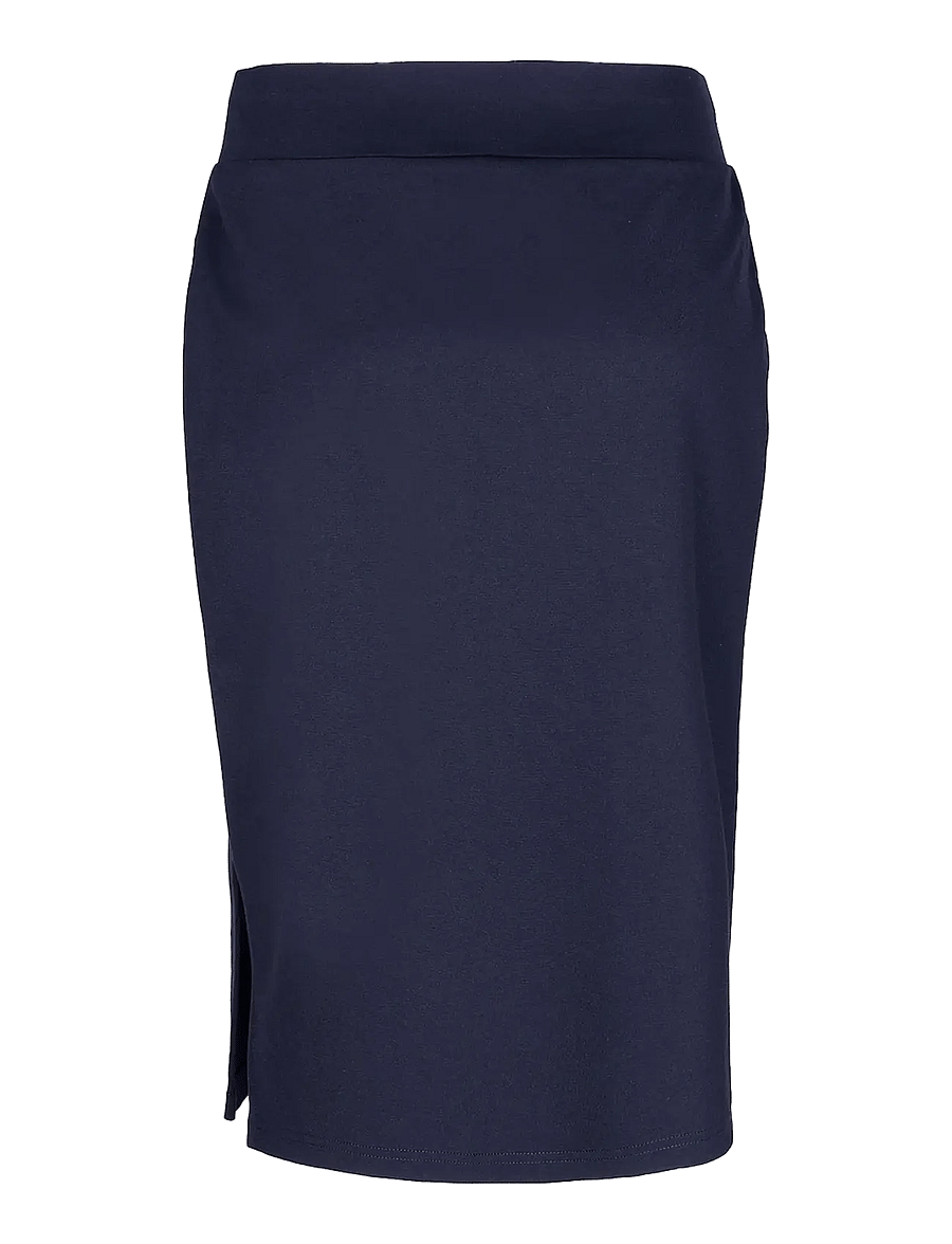 Luxzuz - Beatrix Skirt - midi-röcke - 575 navy blue - 1