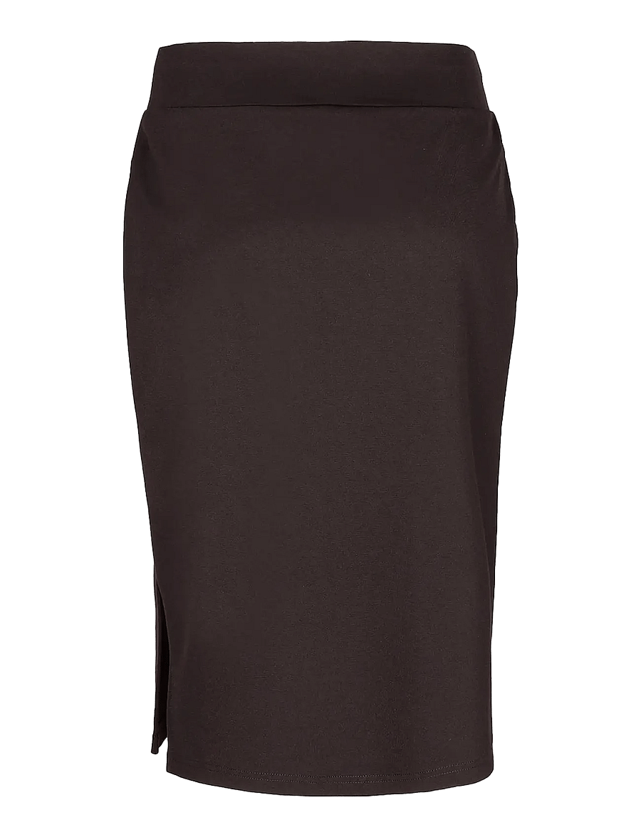 Luxzuz - Beatrix Skirt - midi-röcke - 799 choco lux - 1