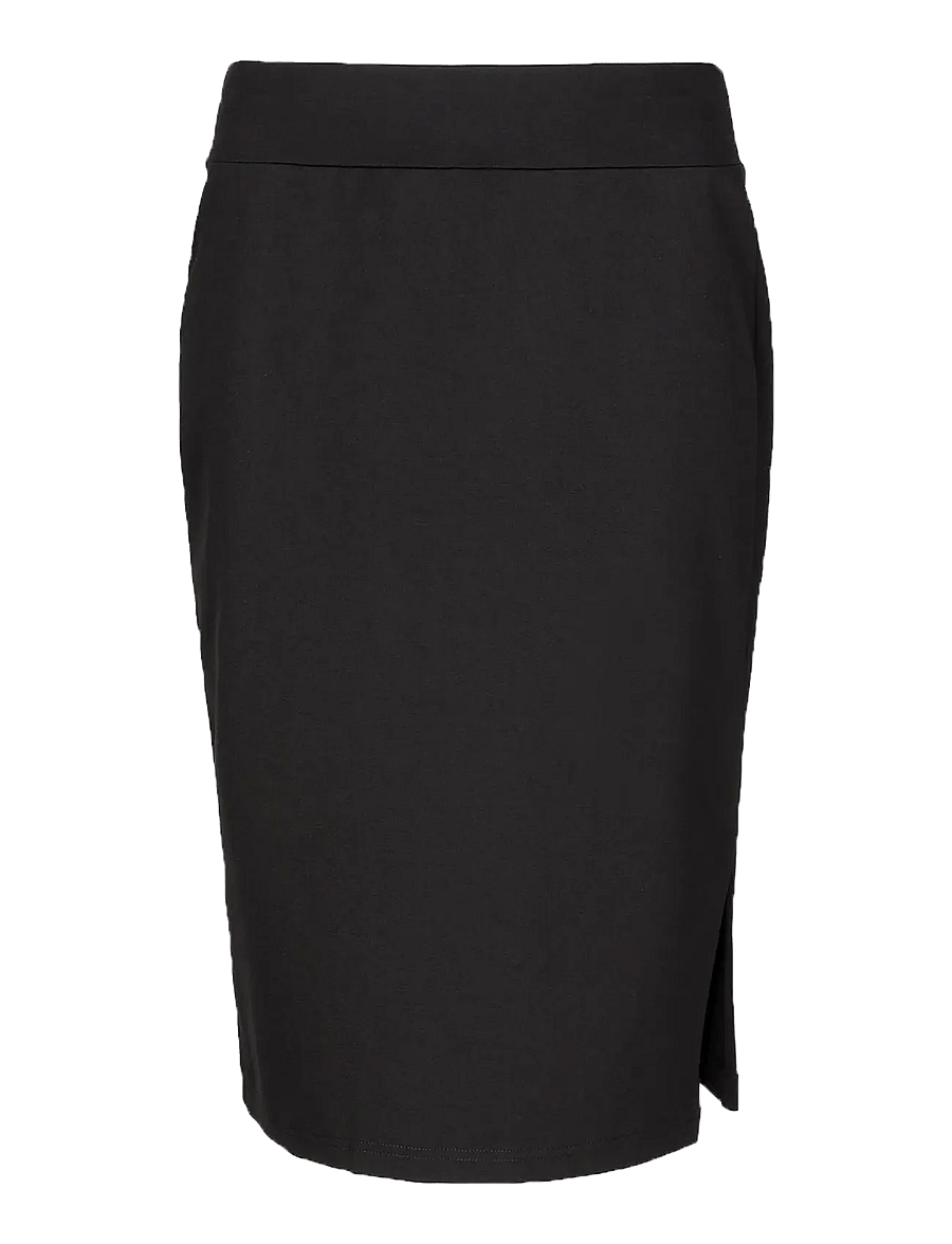 Luxzuz - Beatrix Skirt - midi-röcke - 999 black - 0