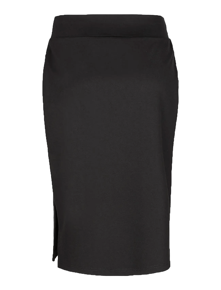 Luxzuz - Beatrix Skirt - midi-röcke - 999 black - 1