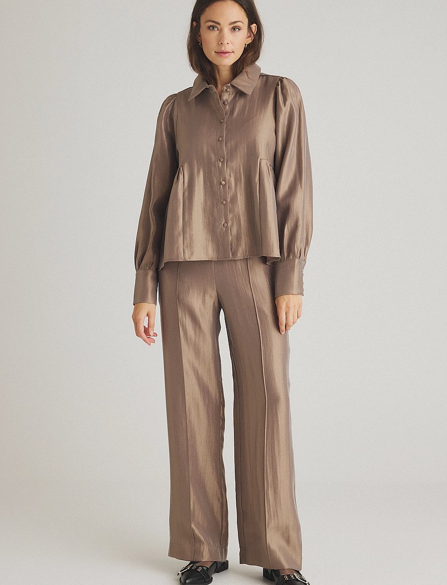 Luxzuz - Sparco Pant - bukser med brede ben - 701 deer - 0