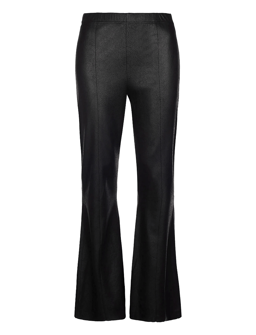 Luxzuz - Lebotila Pant - flare bukser - 999 black - 1