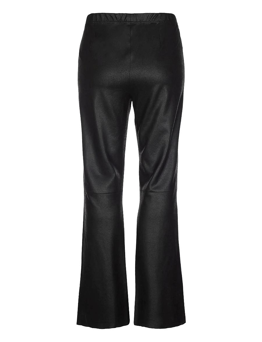 Luxzuz - Lebotila Pant - flare bukser - 999 black - 2